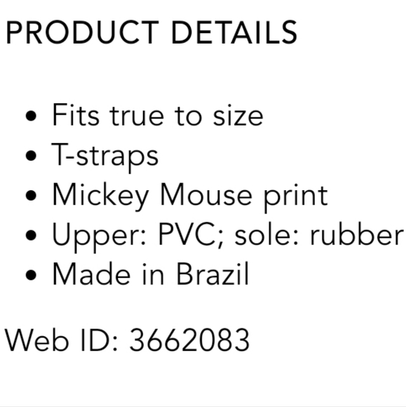 NWT Youth Havaianas Mickey Mouse Disney Flip-flops - Picture 8 of 9